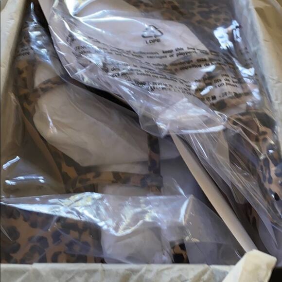 J Crew Odette leopard strappy suede sandals - Picture 4 of 8